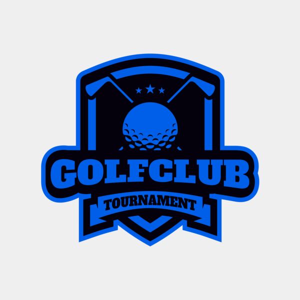 Golf Club Tournament logo template 03 Thumbnail