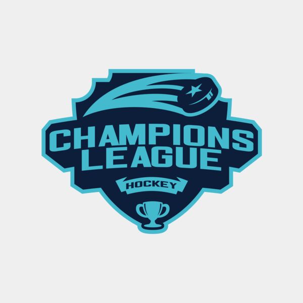 Champions League Hockey logo template 02 Thumbnail